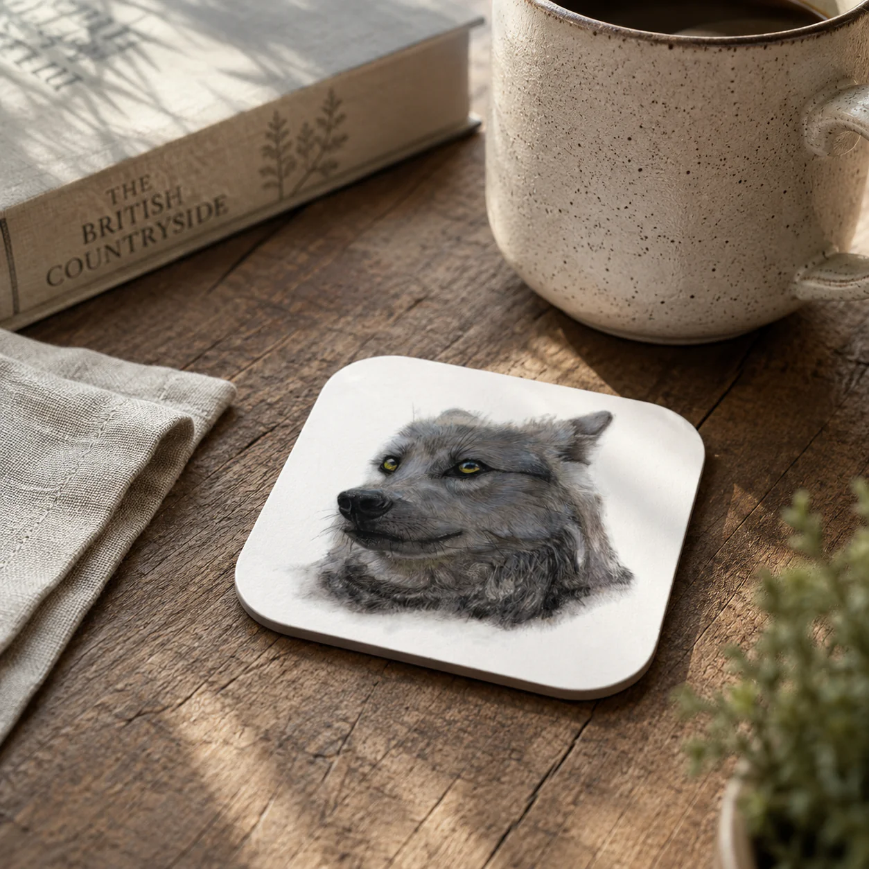 Wolf Coasters (Set of 4) - Image 2