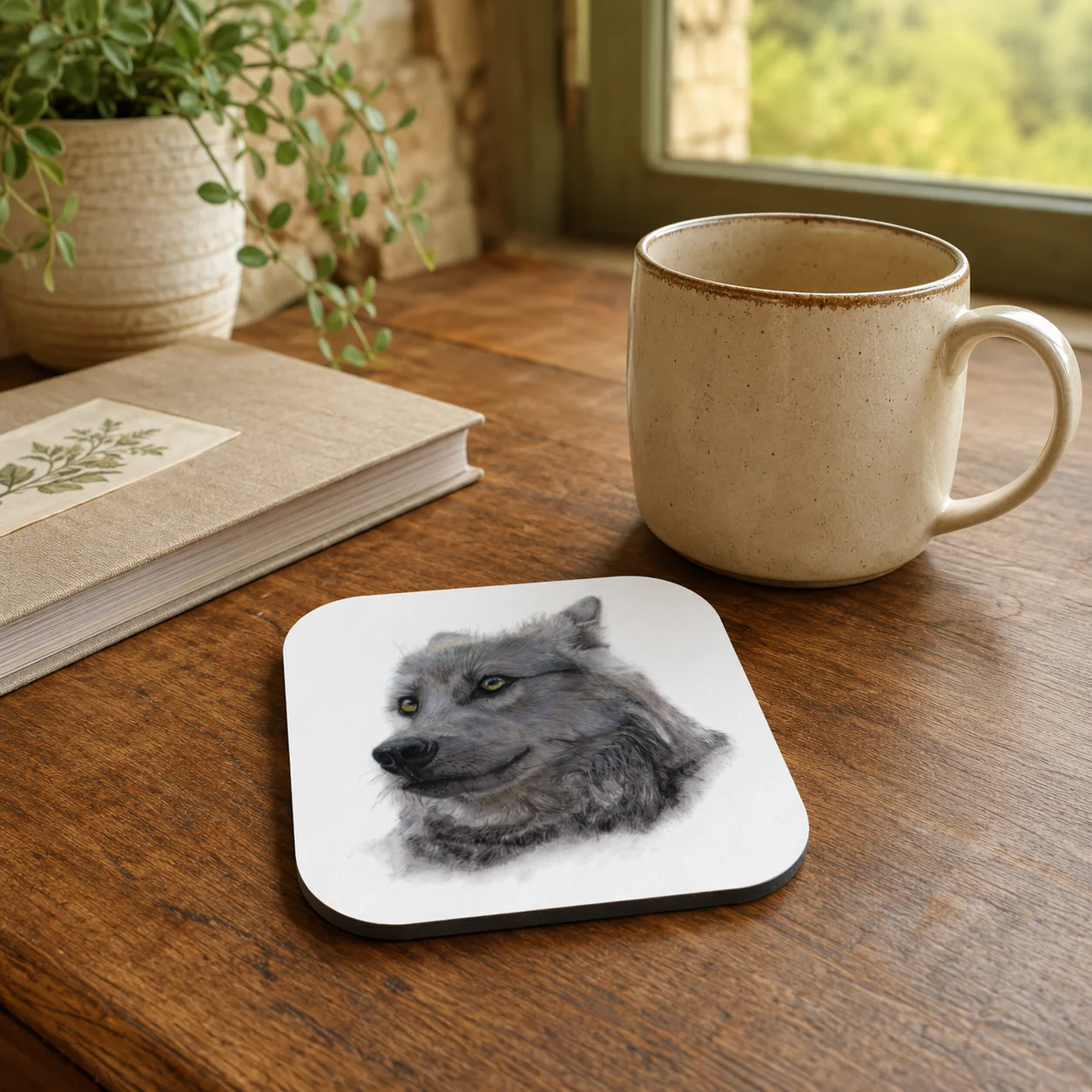 Wolf Coasters (Set of 4) - Image 5