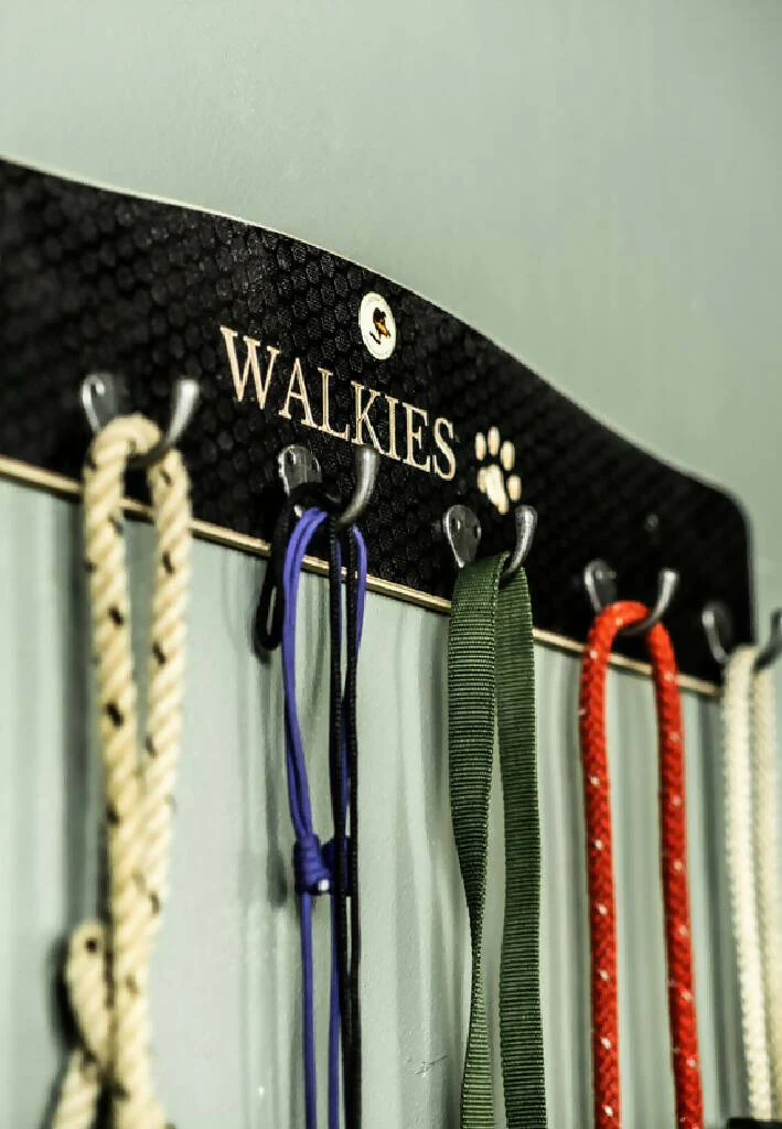 Wooden Dog Lead Rack