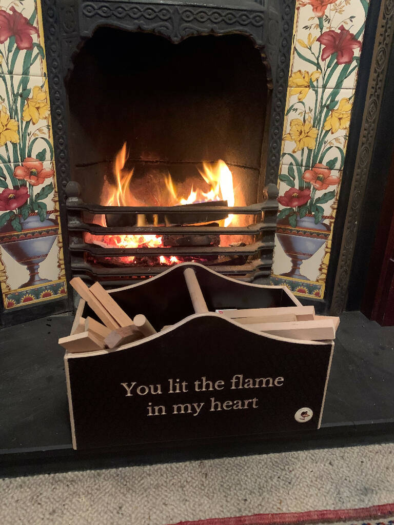Wooden Kindling box - Image 3