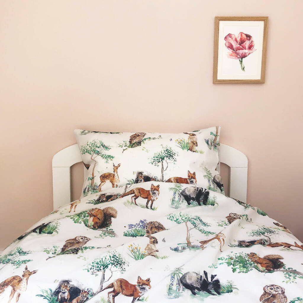 Woodland Animals Children's Bed Linen - Image 5