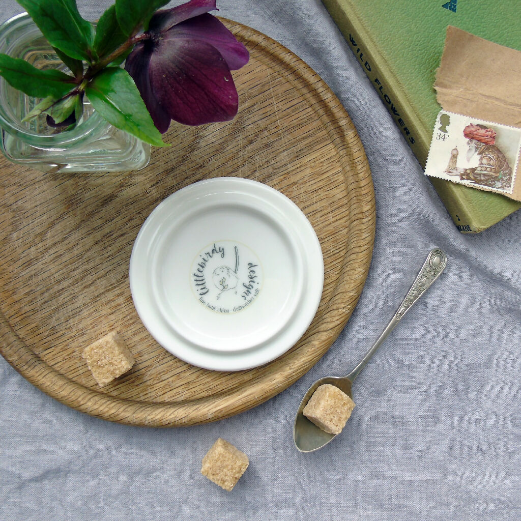 Wren and Snowdrops Fine Bone China Coaster - Image 7
