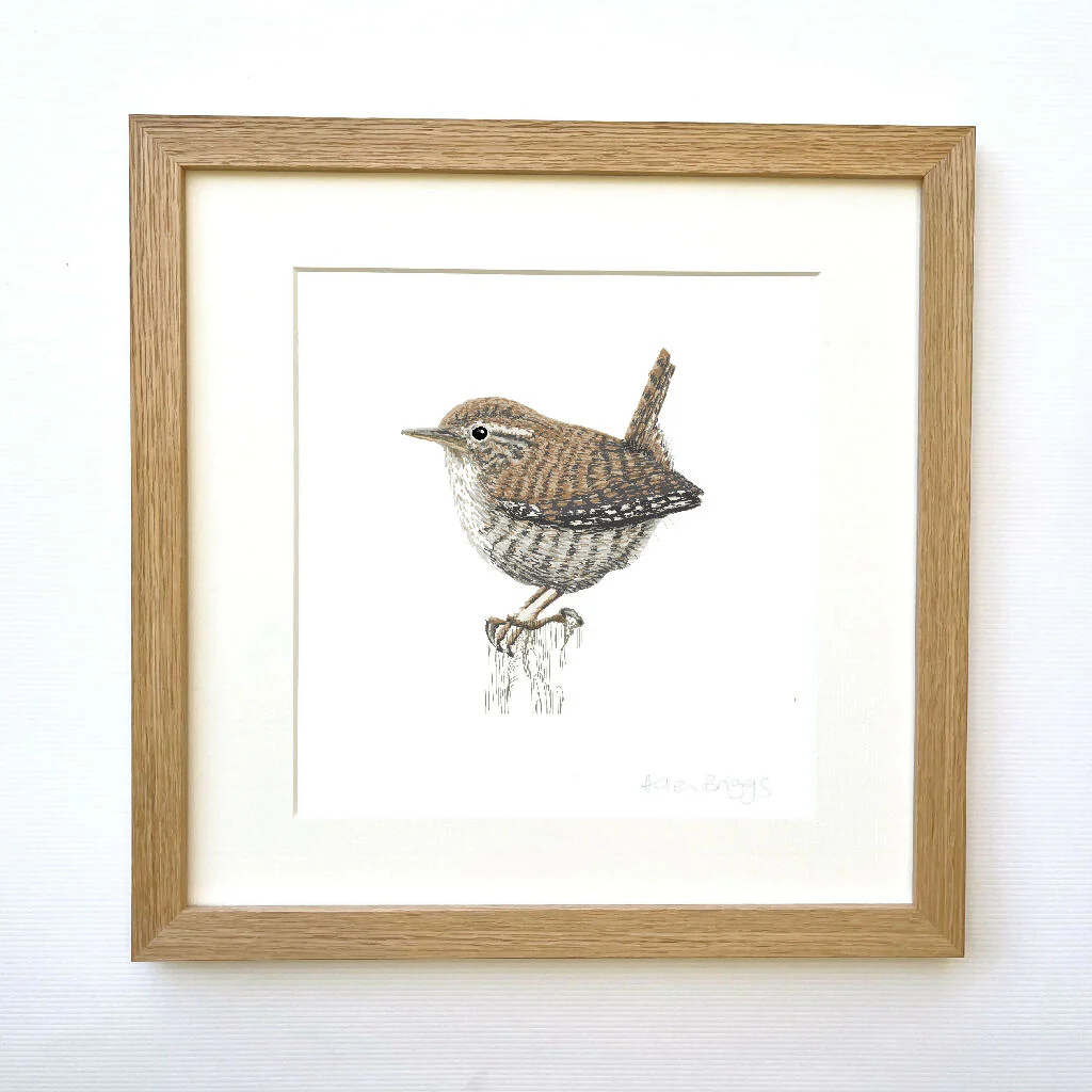 Wren Signed and Mounted Giclée Art Print - Image 3