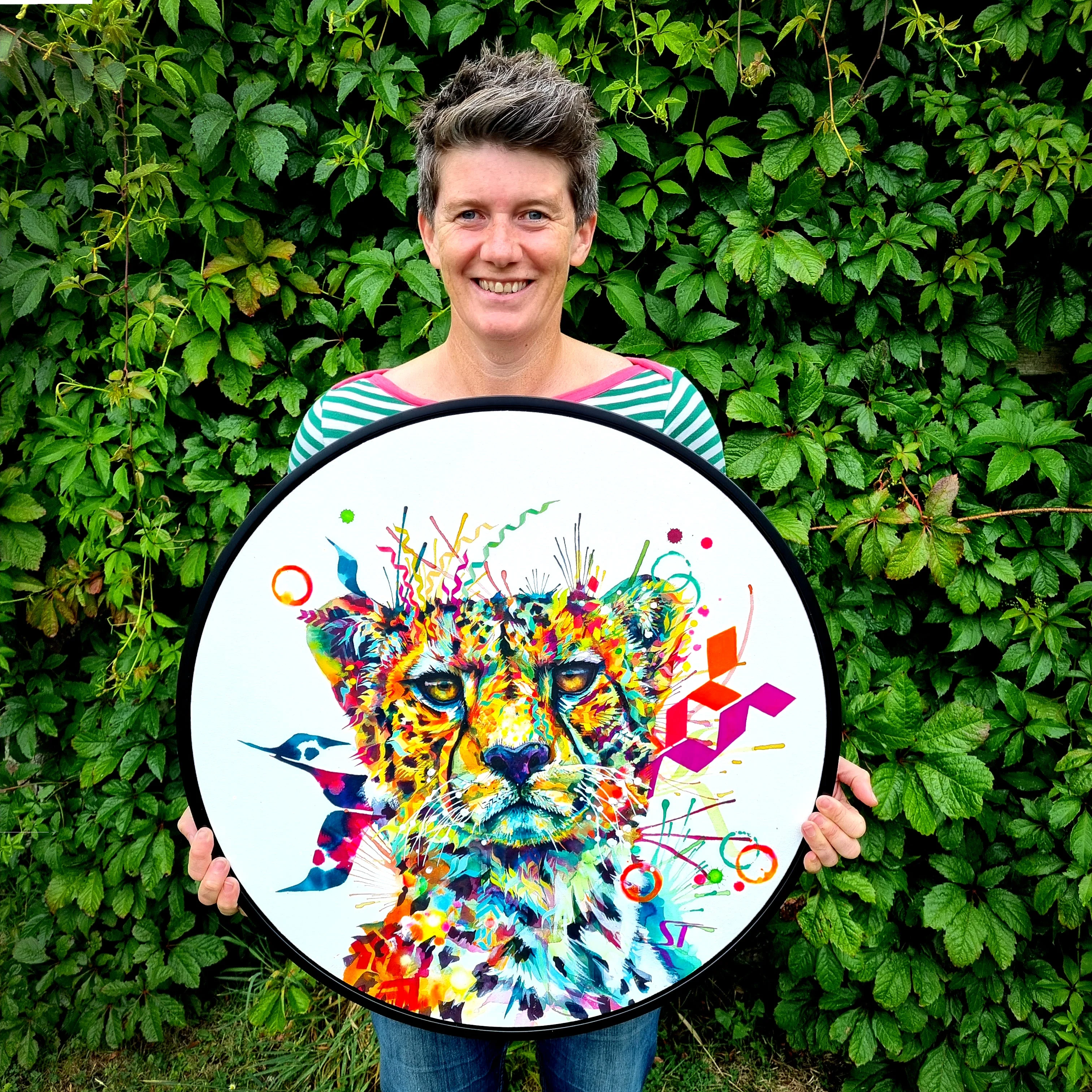 Zola the Cheetah - Original Painting