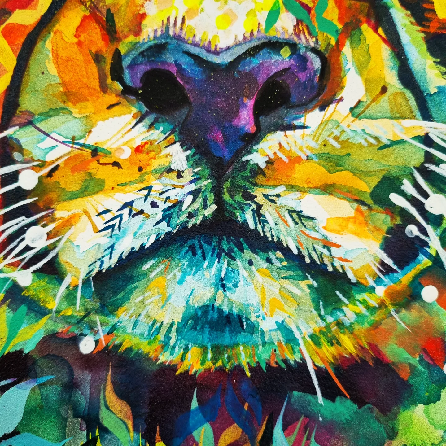 Zola the Cheetah - Original Painting - Image 6
